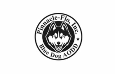 PINNACLE-FLO, INC. BLUE DOG AODD Logo (USPTO, 08.09.2020)