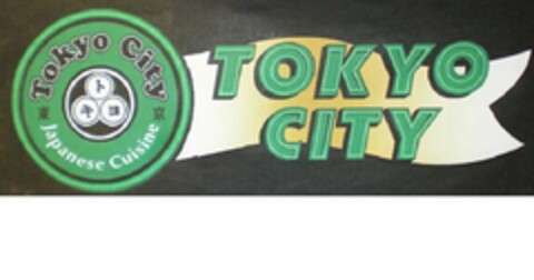 TOKYO CITY TOKYO CITY JAPANESE CUISINE Logo (USPTO, 01/09/2009)