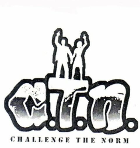 C.T.N. CHALLENGE THE NORM Logo (USPTO, 05.02.2009)