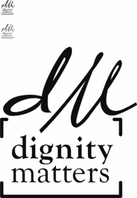 DM DIGNITY MATTERS Logo (USPTO, 12/04/2009)