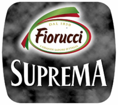 FIORUCCI SUPREMA DAL 1850 I GRANDI SAPORI D'ITALIA Logo (USPTO, 01/19/2010)