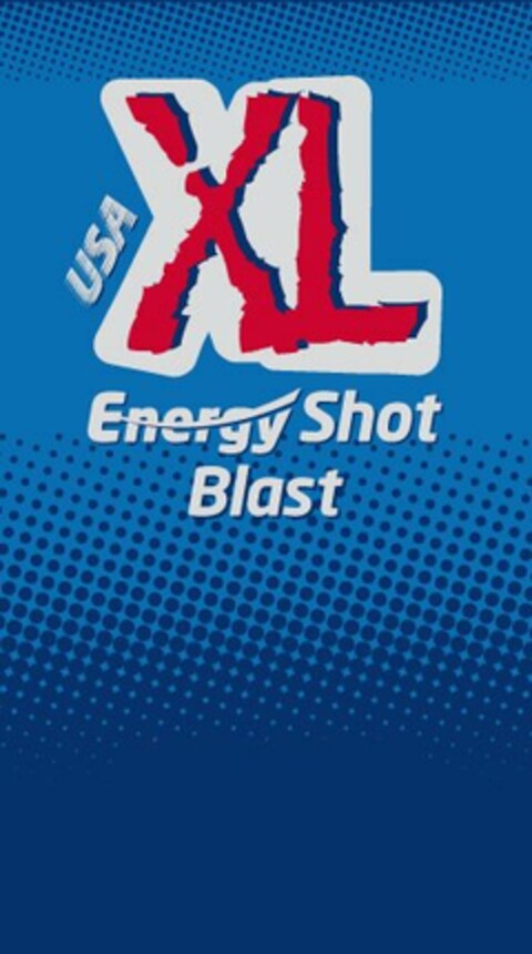 USA XL ENERGY SHOT BLAST Logo (USPTO, 24.06.2010)