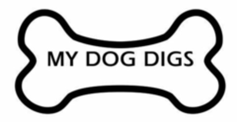 MY DOG DIGS Logo (USPTO, 08.09.2010)