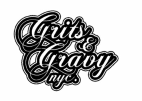 GRITS & GRAVY NYC. Logo (USPTO, 18.11.2010)