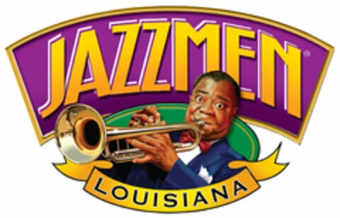 JAZZMEN LOUISIANA Logo (USPTO, 04/14/2011)