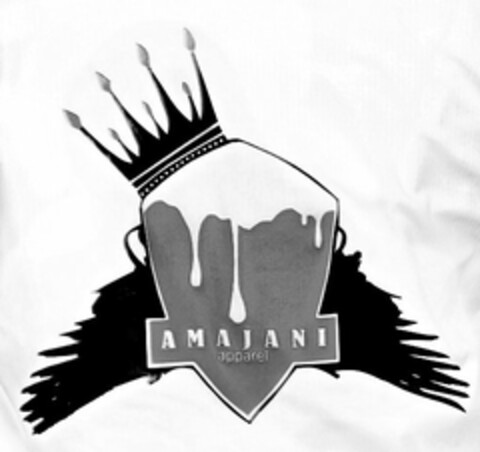 AMAJANI APPAREL Logo (USPTO, 29.04.2011)