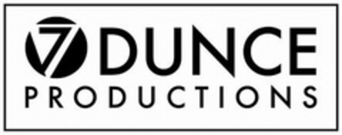 7DUNCE PRODUCTIONS Logo (USPTO, 23.05.2011)