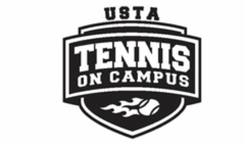 USTA TENNIS ON CAMPUS Logo (USPTO, 28.06.2011)