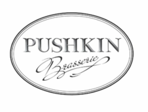 PUSHKIN BRASSERIE Logo (USPTO, 08/11/2011)