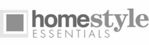 HOMESTYLE ESSENTIALS Logo (USPTO, 09.11.2011)