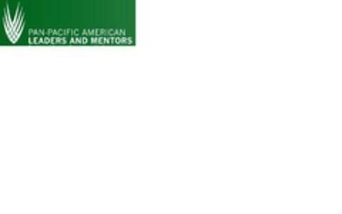 PAN· PACIFIC AMERICAN LEADERS AND MENTORS Logo (USPTO, 23.01.2012)