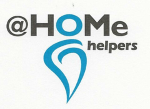 @HOMEE HELPERS, WITH THE O FORMING THE HEAD OF A TEARDROP-SHAPED PERSON Logo (USPTO, 04/29/2012)