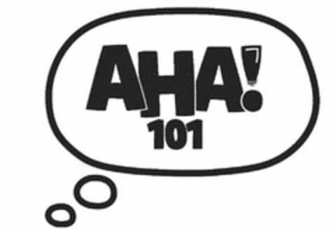 AHA!101 Logo (USPTO, 17.06.2013)