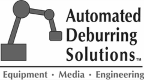 AUTOMATED DEBURRING SOLUTIONS EQUIPMENT · MEDIA · ENGINEERING Logo (USPTO, 07/03/2013)