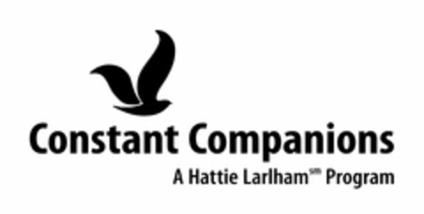 CONSTANT COMPANIONS A HATTIE LARLHAM PROGRAM Logo (USPTO, 29.08.2013)