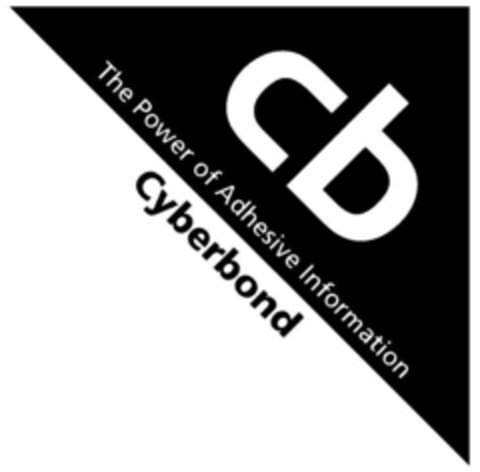 CB THE POWER OF ADHESIVE INFORMATION CYBERBOND Logo (USPTO, 06.11.2013)