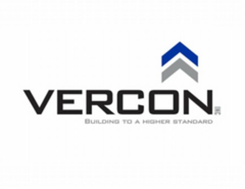 VERCON INC BUILDING TO A HIGHER STANDARD Logo (USPTO, 11/12/2013)