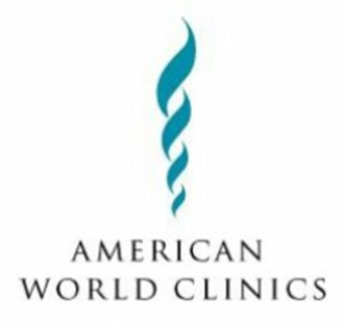 AMERICAN WORLD CLINICS Logo (USPTO, 12/09/2013)