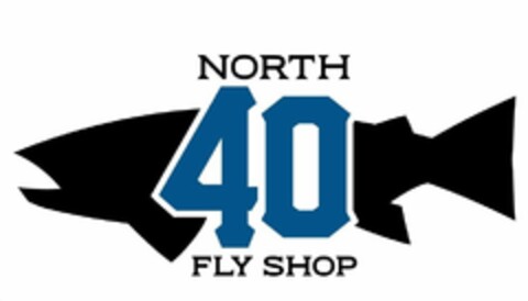 NORTH 40 FLY SHOP Logo (USPTO, 05/08/2014)