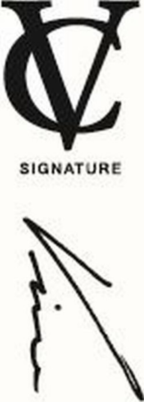 VC SIGNATURE VINCE Logo (USPTO, 06/12/2014)