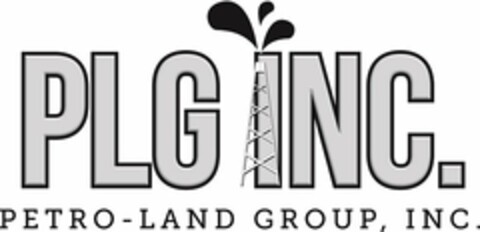 PLG INC. PETRO-LAND GROUP, INC. Logo (USPTO, 24.07.2014)