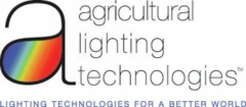 AGRICULTURAL LIGHTING TECHNOLOGIES LIGHTING TECHNOLOGIES FOR A BETTER WORLD Logo (USPTO, 02.02.2015)