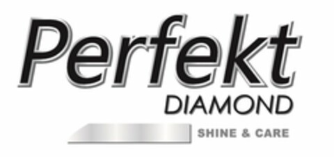 PERFEKT DIAMOND SHINE & CARE Logo (USPTO, 22.10.2015)