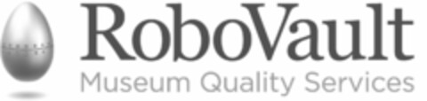 ROBOVAULT MUSEUM QUALITY SERVICES Logo (USPTO, 06.01.2016)