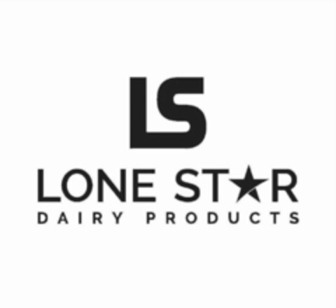 LS LONE STAR DAIRY PRODUCTS Logo (USPTO, 05/19/2016)