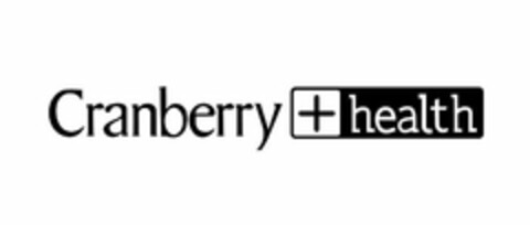CRANBERRY + HEALTH Logo (USPTO, 15.09.2016)