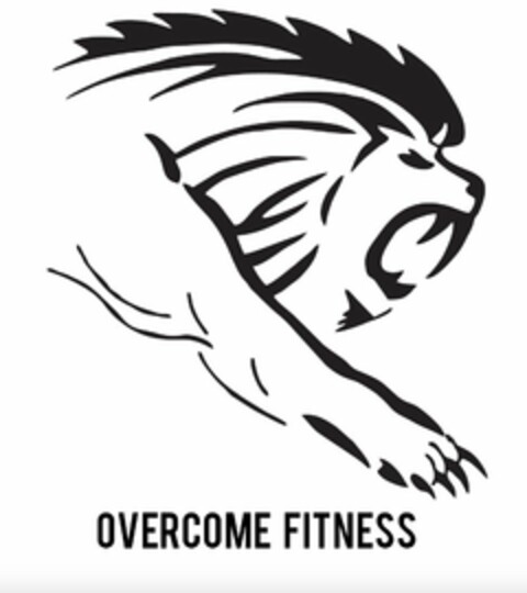 OVERCOME FITNESS Logo (USPTO, 22.10.2016)