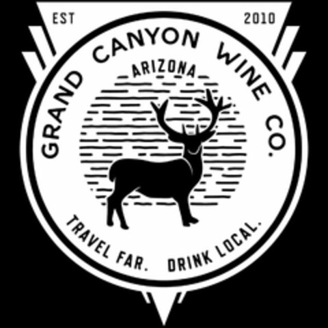 GRAND CANYON WINE CO. ARIZONA TRADE FAR. DRINK LOCAL, EST 2010 Logo (USPTO, 10.01.2017)