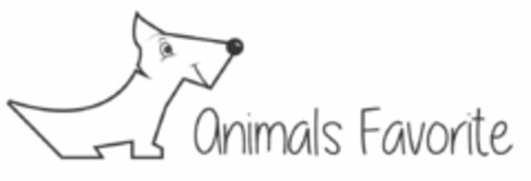 ANIMALS FAVORITE Logo (USPTO, 30.01.2017)