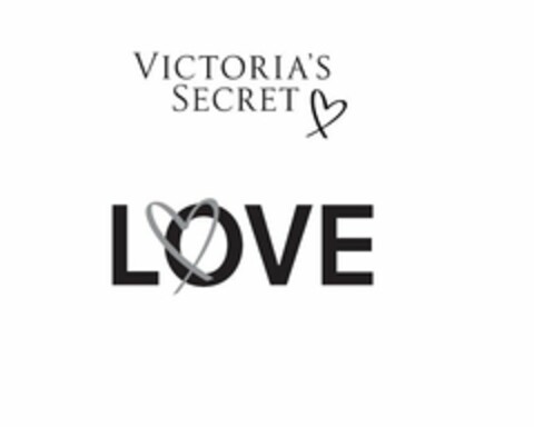 VICTORIA'S SECRET LOVE Logo (USPTO, 02.06.2017)
