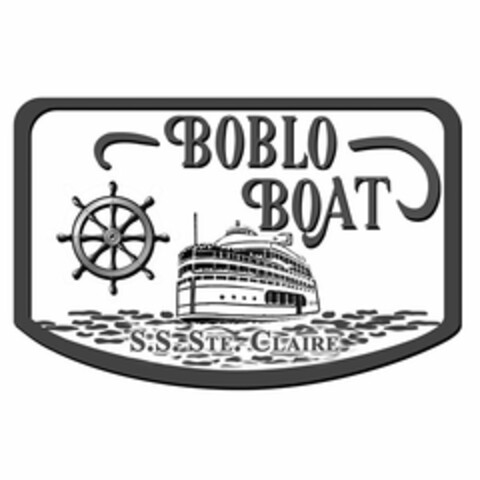 BOBLO BOAT S.S. STE. CLAIRE Logo (USPTO, 12.10.2017)