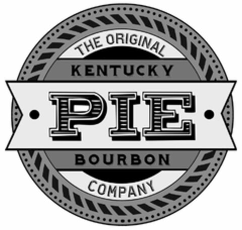 THE ORIGINAL KENTUCKY · PIE · BOURBON COMPANY Logo (USPTO, 13.12.2017)
