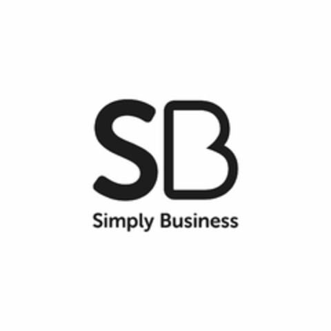 SB SIMPLY BUSINESS Logo (USPTO, 12/26/2017)