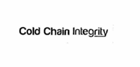 COLD CHAIN INTEGRITY Logo (USPTO, 04/04/2018)