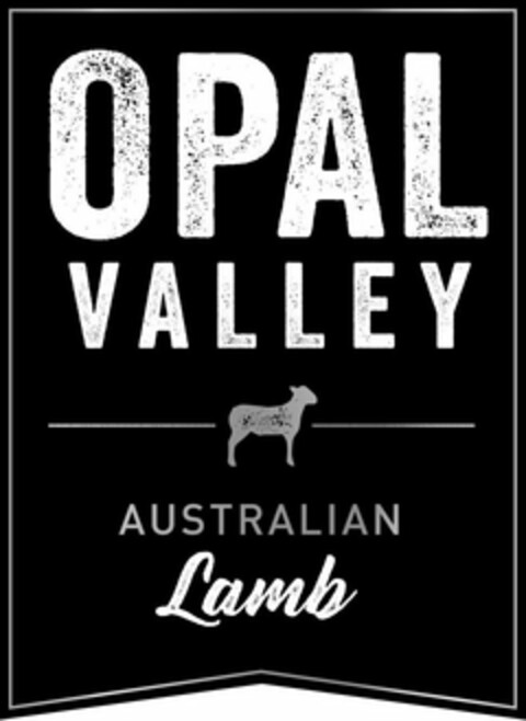 OPAL VALLEY AUSTRALIAN LAMB Logo (USPTO, 11/08/2018)