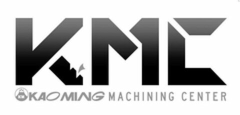 KMC KM KAOMING MACHINING CENTER Logo (USPTO, 11/30/2018)