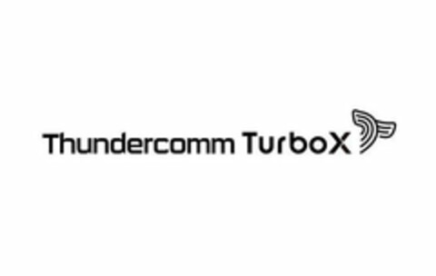 THUNDERCOMM TURBOX Logo (USPTO, 27.12.2018)