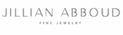 JILLIAN ABBOUD FINE JEWELRY Logo (USPTO, 01/21/2019)