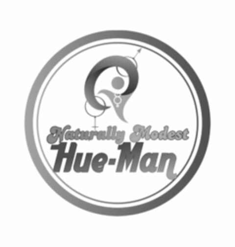 NATURALLY MODEST HUE-MAN Logo (USPTO, 05.03.2019)