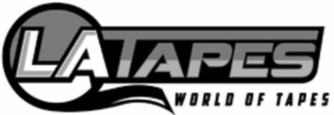 LATAPES WORLD OF TAPES Logo (USPTO, 04.06.2019)