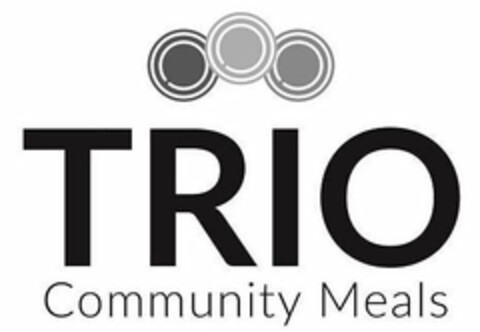 TRIO COMMUNITY MEALS Logo (USPTO, 06/06/2019)