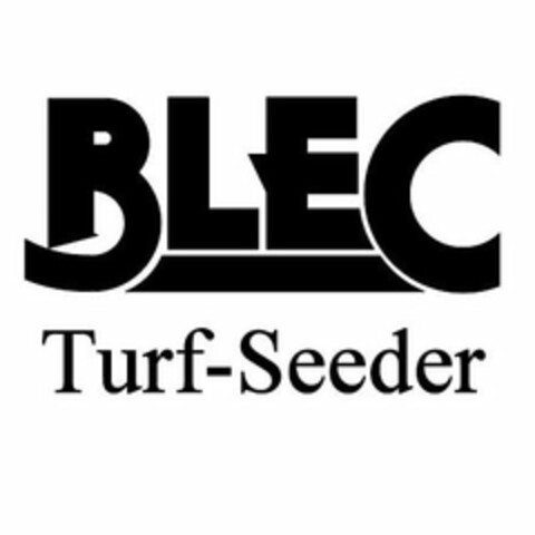 BLEC TURF-SEEDER Logo (USPTO, 25.06.2019)