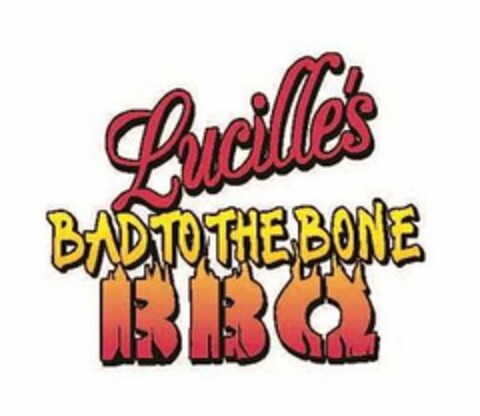 LUCILLE'S BAD TO THE BONE BBQ Logo (USPTO, 16.07.2019)