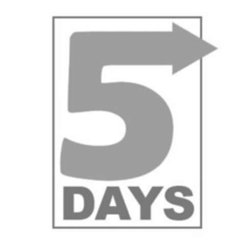 5 DAYS Logo (USPTO, 23.08.2019)