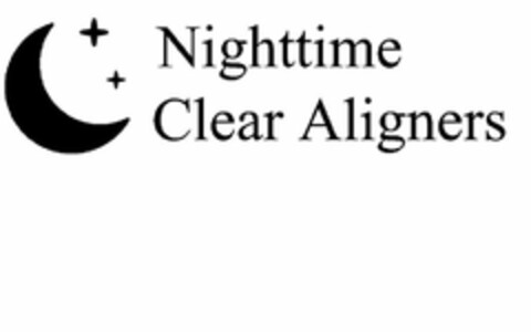 NIGHTTIME CLEAR ALIGNERS Logo (USPTO, 11/04/2019)
