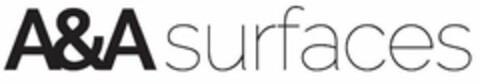 A&A SURFACES Logo (USPTO, 15.04.2020)